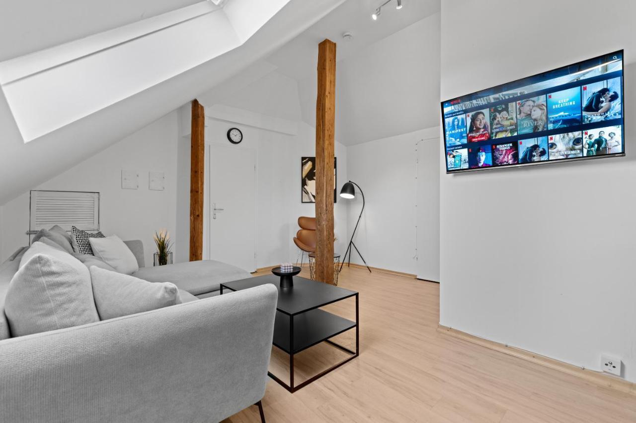 Stilvolle Wohnung: Private Dachterrasse - Zentral Aψβούργη Εξωτερικό φωτογραφία
